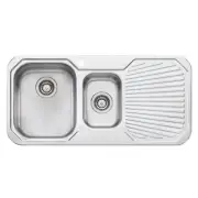 Oliveri PETITE KITCHEN SINK 1-Tap Hole Stainless Steel- Left Or Right Hand Bowl