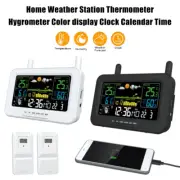 LCD Wireless Weather Station Clock Indoor Outdoor Digital Thermometer Hygrometer