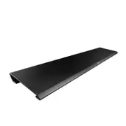 Cherry JA-0330-2 AC 3.3 Stylish Aluminum Palm Rest for MX BOARD 3.0S Keyboard - Black
