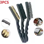 Wire Brush Set For Car Dash Trim And Vents GardenTools Home Polishing Brand New
