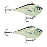 2x Rapala 5cm Rippin' Rap Lipless Sinking Vibe Fishing Lures - Bleak