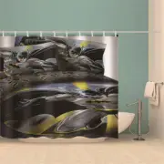 Invincible Daredevil 3D Shower Curtain Waterproof Fabric Bathroom Decoration