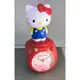 Hello Kitty 凱蒂貓正紅色可愛造型觸控夜燈/LED彩色夜光音樂鬧鐘 型號：JM-F599KT【神梭鐘錶】