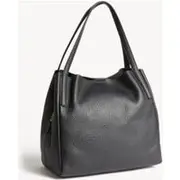 Womens M&S Collection Leather Tote Bag - Black