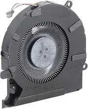 Replacement Cooling Fan, 4 Pin Power Connector Cooling Fan DC 12V Compact for ND8CC03 19C23 for OMEN 15 EK TPN Q236 M04216 001 (CPU)