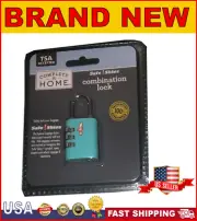 Complete Home TSA ACCEPTED Combination Lock Aqua. SEALED (NEW)