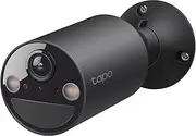 Tapo by TP-Link Wireless Outdoor Security Camera, 1080P, Up to 180 Days Battery Life, Free Person Detection, SD/Cloud Storage, Spotlight Color Night Vision, Alarm, No Hub Needed, Black, C403