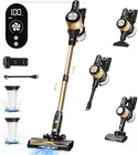 Cordless Vacuum Cleaner,25Kpa Powerful Suction Stick Vacuum, 45Mins Runtime Deta