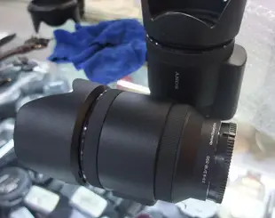 索尼電動鏡頭 E PZ 18-200 OSS 18-200mm 遮光罩 專用卡口 可反扣