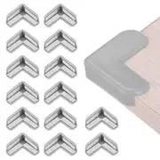 Corner Protectors 16Pcs Table Corner Protectors(L-shaped, Grey)
