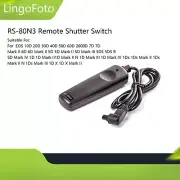 RS-80N3 Remote Shutter Switch For EOS 10D 20D 30D 40D 50D 60D 2000D 7D 7D