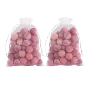 Cedar Balls for Closets and Drawers, Red Cedar Balls for Clothes Storage 60PC...