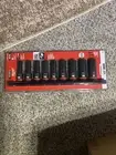 Milwaukee SHOCKWAVE 1/2" Drive Impact Socket Set 9pc (49-66-7032)
