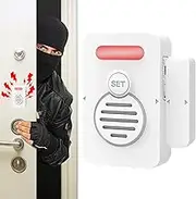 Refrigerator Door Alarm | Freezer Alarm with Adjustable Voice Reminders - Close Door Reminder, Voice Alert When Left Open, Window Sensor for Home Business