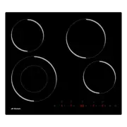 Domain Ceramic Glass Electric Cooktop with Touch Controls - 600mm