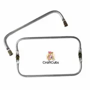 Doctor Bag Frame in 8 inch (20cm) or 12 inch (30cm) // Aluminium Purse Frame