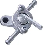 Inline Gas Fuel Petcock Shut Off Valve 3/16 Compatible with 50cc 70cc 90cc 110cc 125cc 150cc 159cc 196cc Mini bike, Dirt bike, Pit bike, Pocket Motocycle ATV and Go Karts