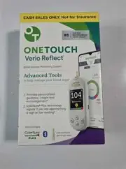 ONE TOUCH Verio Reflect Glucose Monitor *New FAST FREE SHIPPING!!