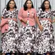 2 Piece Set African Dress For Women OL Plus Size African 5xl