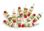 100 Dollhouse Miniature Kebabs Doll Mini Food Tiny Chicken Barbecue Grilled BBQ