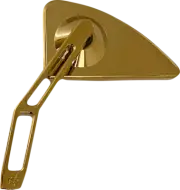 Pro-One Performance 102120TIN Mini Tear Drop Billet Mirror FOR HARLEY