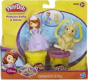 New Playdoh Disney Princess Sofia The First & Clover Bunny Play Set
