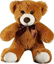 Stuffed Animal Bear,Adorable Stuffed Bear Throw Pillow | Soft Plush Animal Cuddly Doll for Home Bedroom Nursery Living Room Study Shelf