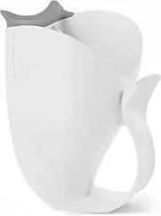 Skip Hop Moby Hair Wash Cup for Tear-Free Hair Washing White