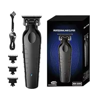 Body Hair Trimmer, Electric Ball Trimmer, Beard Hair Clippers, Multi-Functional Grooming USB Rechargeable Ergonomic Design 3 Limit Combs for Beard, Nose & Ear