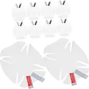 Kichvoe 10Pcs Transparent Car Door Handle Protector Film Self Adhesive Scratch Sticker Creative Side Protects Door Handles from Scrapes and Damage