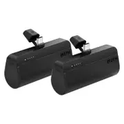 EFM EFPOTGT932BLA Power On-The-Go Twin Pack For all USB-C Devices Black