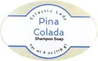 Pina Colada Shampoo Soap Bar By Eclectic Lady, 4 oz Bar