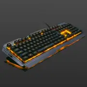 NEW V1 Robotic Keyboard & Mouse Set | LED Backlit Ergonomic Gaming Bundle