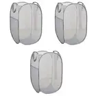 3 Pack Laundry Basket Strong Mesh Laundry Hamper for Laundry2172