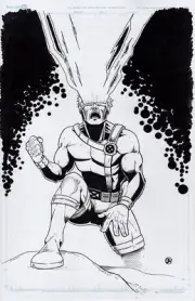 Cyclops (X-Men) 11x17 Ink