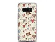 Samsung Galaxy S10e Phone Case (roses and Heart Design)