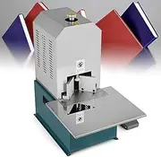 Electric Round Corner Machine, Heavy-Duty Document Fillet Cutting Machine, Heavy Duty Fillet Paper Cutter, with Foot Pedal and 7 Dies, 70mm Max Cutting Height, for Card, Cloth Label, Notebook