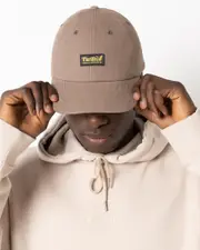 [Thrills] Thrills Men's Union 6 Panel Cap in Falcon Herringbone Brown One Size Falcon Herringbone Brown