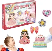 DIY Handmade Bead Diamond Painting,DIY Handmade Bead Stickers,Diamond Painting Stickers,5d DIY Diamond Art Stickers Kits for Kids,Creative Cartoon Princess Diamond Sticker (1pcs)