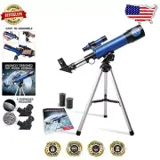 90x Magnifying Telescope for Kids - Tabletop Tripod & Finder Scope Included