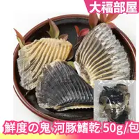 在飛比找蝦皮購物優惠-🔥部分現貨🔥日本 鮮度の鬼 河豚鰭乾 50g 鮮度的鬼 一夜