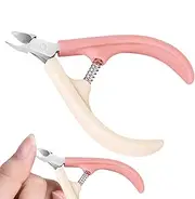 Cutille Nippers Trimpers Clippers, Nail Cuticle Cutter | Portable Stainless Steel Cuticle Nippers,Comfortable Pedicure Tools