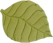 HILABEE Cat Bed Leaf Shape Soft Dog Bed Mat, Machine Washable Mattress for Large Medium Small Dogs and Cats Kennel Pad, Gingko Leaf
