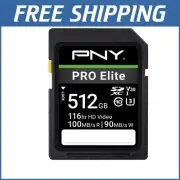 Professional 512GB Class 10 U3 SD Card - 90MB/s Write Speed for Photographers