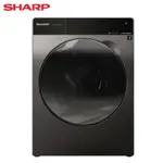 SHARP夏普 10.5公斤變頻溫水洗脫烘滾筒洗衣機 ES-FKA105WDT