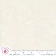 Moda FIELD OF FLOWERS 3314 21 White on Cream KATHARINE WATSON Quilt Fabric