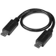 StarTech 8in USB OTG Cable, Micro USB to Micro USB, M/M - UUUSBOTG8IN