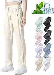 [Generic] Palcomfy Women, Palcomfy Pants for Women, Glidepants - Unisex Quick Dry Pull-On Stretch Breathable Pants