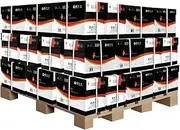 Vignette Stationery 1x Pallet 42x Cartons A4 Printing Copy Paper, 80GSM, 105,000 Sheets, 210 Reams, 500 Sheets per Ream, White for Fast Printing 125 Sheets Per Minute Easy Go Through Printer