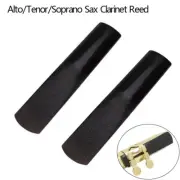 Resin Plastic Sax Reeds Strength 2.5 /for Alto Tenor Soprano Saxophone Clarinet/